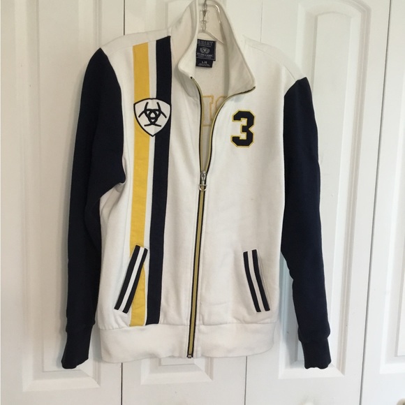 ARIAT athletic Varsity team sweatshirt, vintage and sporty looking - Picture 4 of 9